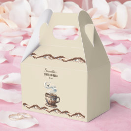 Caja Para Regalos Marca personalizada del Café Costero