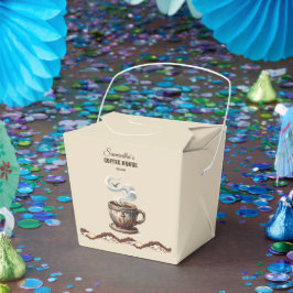 Caja Para Regalos Marca personalizada del Café Costero