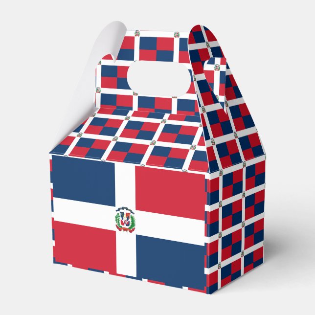 Caja Para Regalos Marca República Dominicana Favor Box (Front Side)