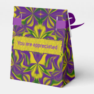 Caja Para Regalos Mardi Gras Kaleidoscope