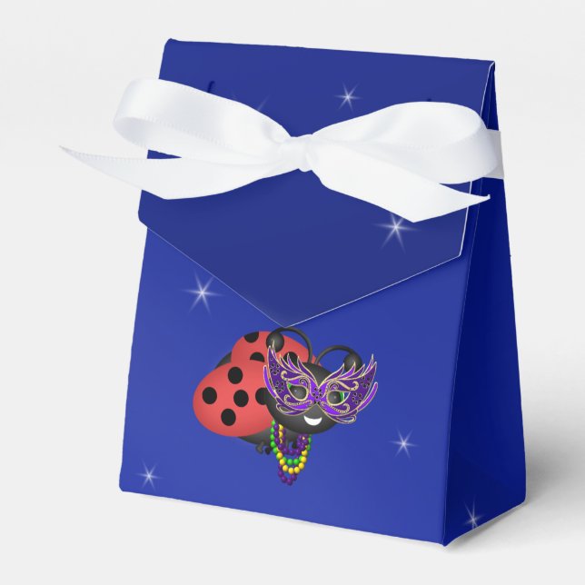 Caja Para Regalos Mardi Gras Ladybug (Front Side)