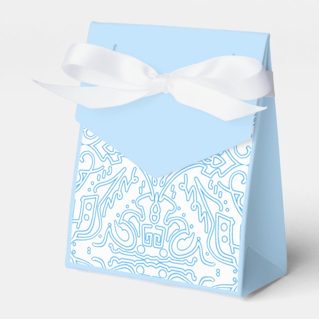 Caja Para Regalos Marea Azur Celeste (Front Side)