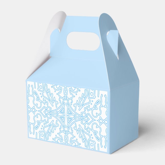Caja Para Regalos Marea Azur Celeste (Front Side)