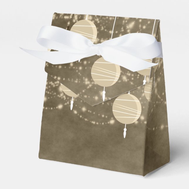 Caja Para Regalos Marfil Lanterns (Front Side)