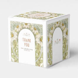 Caja Para Regalos Margarita Dália Delicado Art Nouveau Mucha