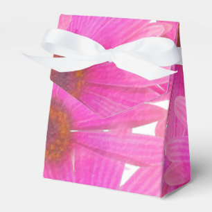 Caja Para Regalos Margaritas rosadas arreglo floral margarita elegan