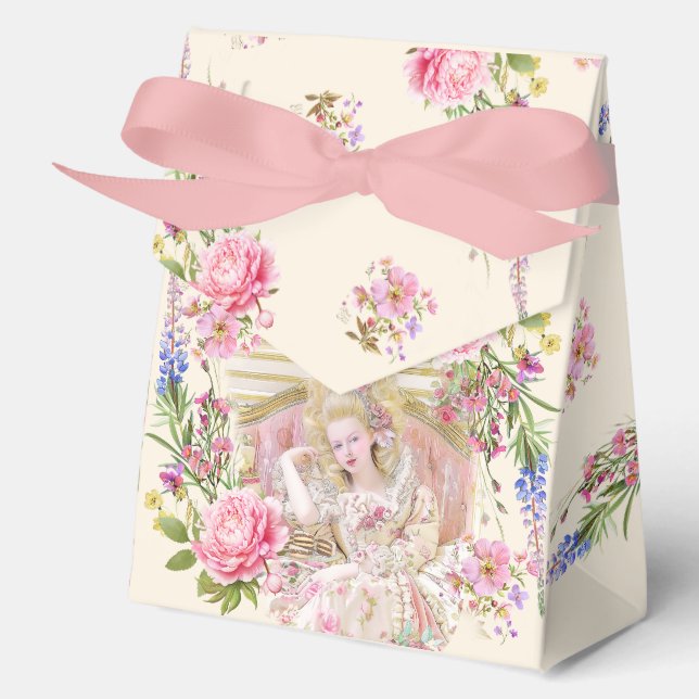 Caja Para Regalos Marie Antoinette let them eat cake box (Anverso)