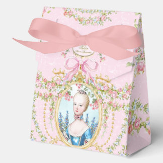 Caja Para Regalos Marie Antoinette pink rose frame 