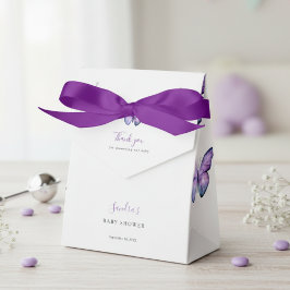 Caja Para Regalos Mariposa Baby Shower Elegant Gracias Script