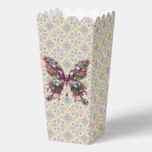 Caja Para Regalos Mariposa de Mardi Gras