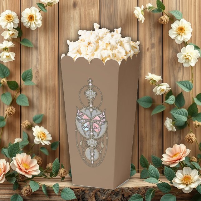 Caja Para Regalos Mariposa estilizada (Subido por el creador)