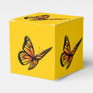 Caja Para Regalos Mariposa monarca