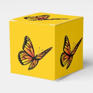 Caja Para Regalos Mariposa monarca