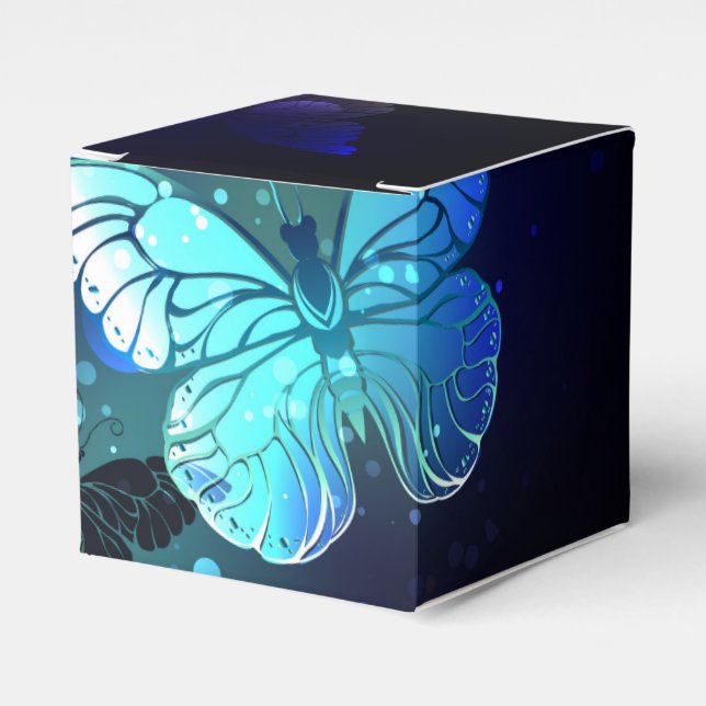 Caja Para Regalos Mariposa nocturna fluida (Costado Anverso)