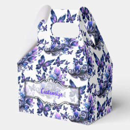Caja Para Regalos Mariposas Cosmic Sparkle Patrón 2 Gable