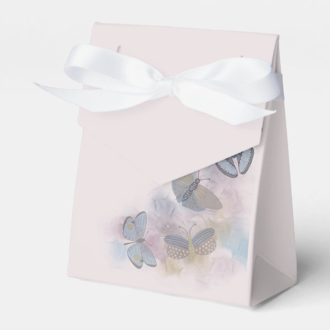 Caja Para Regalos Mariposas de Tinta Alcohólica  (Front Side)