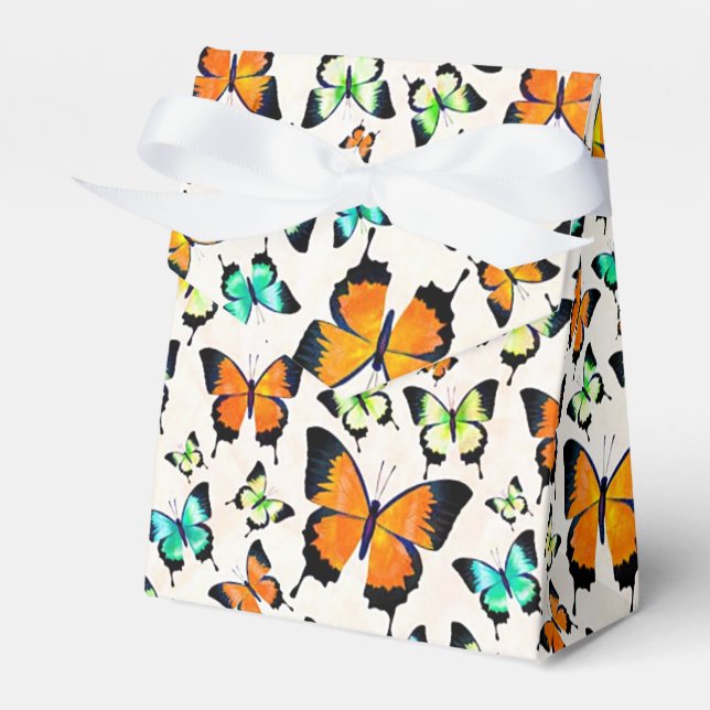 Caja Para Regalos Mariposas de verano  (Front Side)
