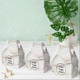 Caja Para Regalos Mármol beige