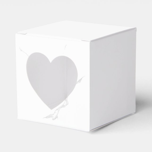 Caja Para Regalos Mármol Blanco  (Anverso)