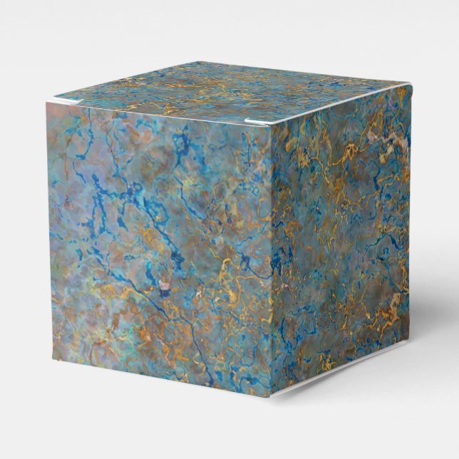 Caja Para Regalos Mármol de lujo del lapislázuli (Costado Anverso)