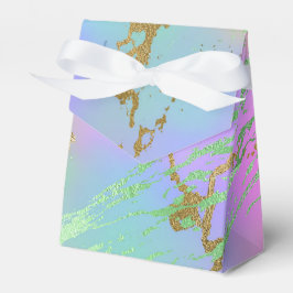 Caja Para Regalos Mármol del Milenio | Jugador Pastel Arcoiris Ombre