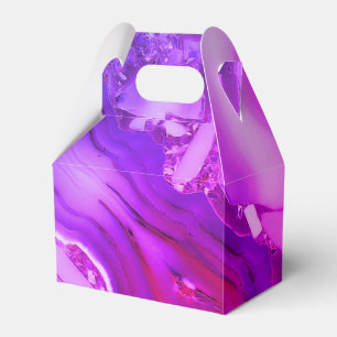Caja Para Regalos Mármol púrpura exótico