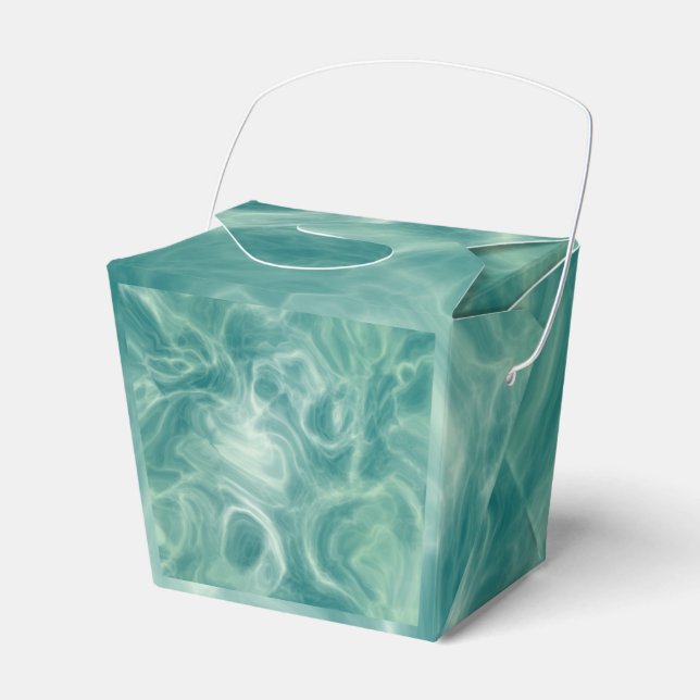 Caja Para Regalos Mármol verde (Front Side)