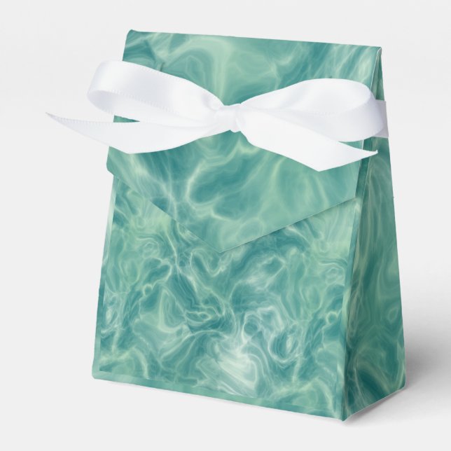 Caja Para Regalos Mármol verde (Front Side)