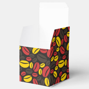 Caja Para Regalos Marrón amarillo y café rojo lindo