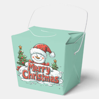 Caja Para Regalos Marry Christmas