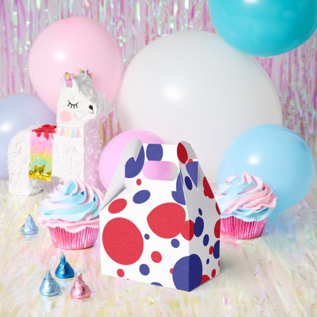 Caja Para Regalos Martillo azul rojo Trump enorme Fiesta (Fiesta)