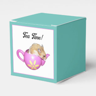 Caja Para Regalos Martillo blanco en una tetera rosa con foto de mar