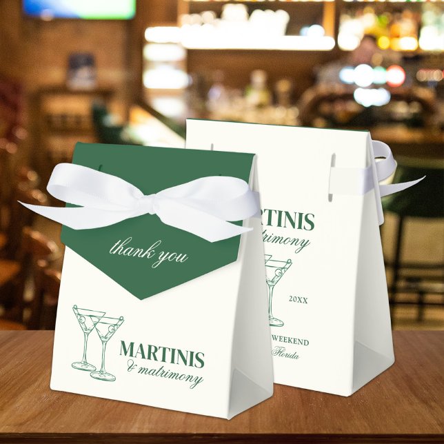 Caja Para Regalos Martinis y Matrimonia Bachelorette Weekend (Subido por el creador)