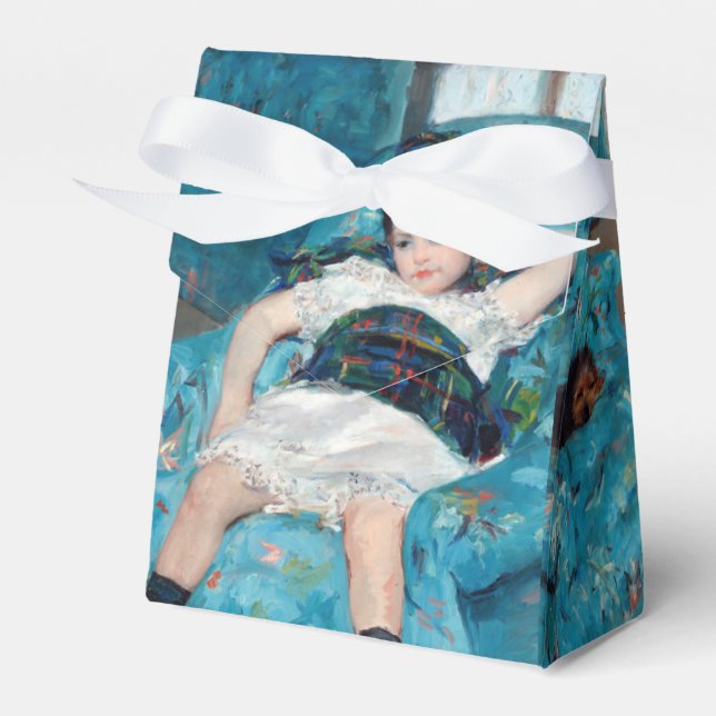 Caja Para Regalos Mary Cassatt - Niña pequeña en un sillón azul (Front Side)