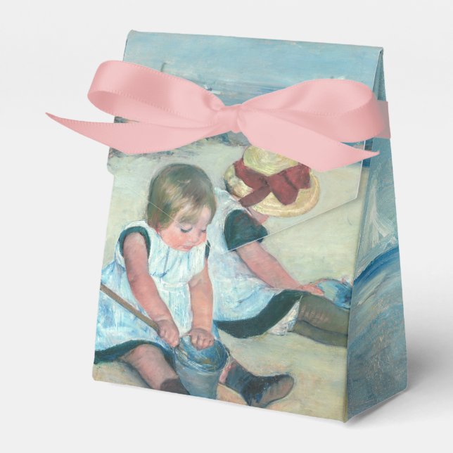 Caja Para Regalos Mary Cassatt - Niños jugando en la playa (Front Side)