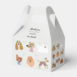 Caja Para Regalos Mascotas de perros Niños Fiesta de cumpleaños