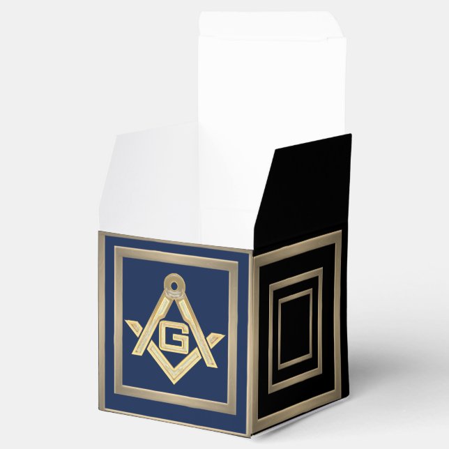 Caja Para Regalos Masonic Golden Rush (Abierto)