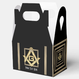 Caja Para Regalos Masonic Golden Rush