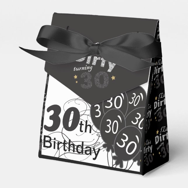 Caja Para Regalos Me gusta que sucio cumpla 30 años | 30 cumpleaños (Front Side)