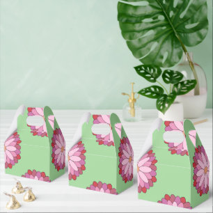 Caja Para Regalos Medallero asiático pastel rosado