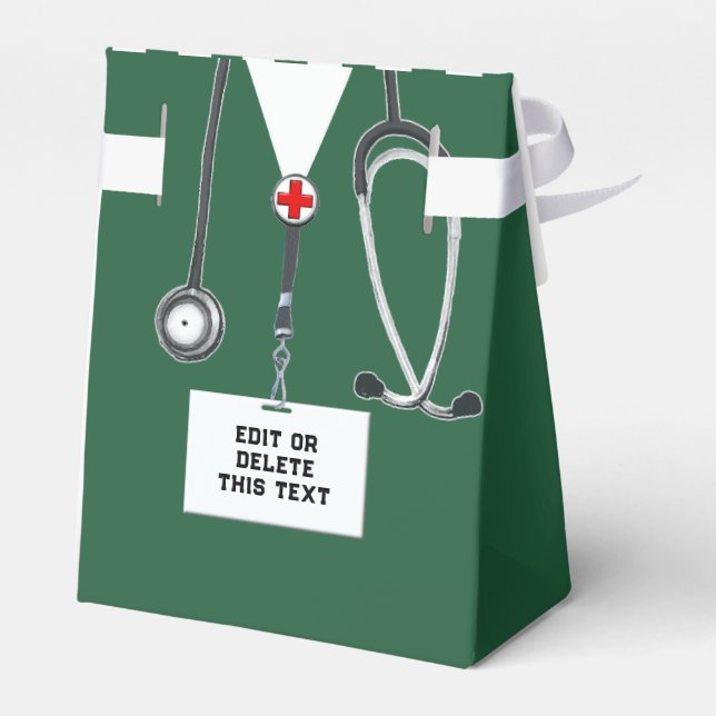 Caja Para Regalos Médico (Reverso)