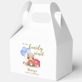 Caja Para Regalos Médico de enfermería de clase Teddy Bear Balloon B