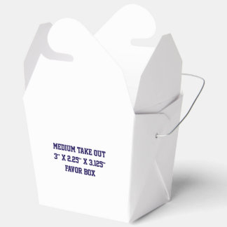 Caja Para Regalos Medio de promoción de marca para llevar 3" x 2.25"