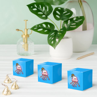 Caja Para Regalos Medusa de Dibujos Animados Festiva y Adorable