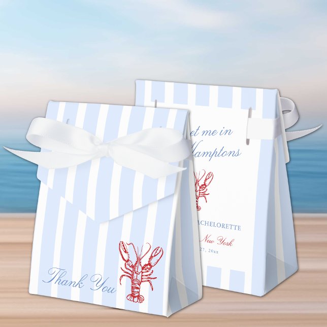 Caja Para Regalos Meet Me in The Hamptons Bachelorette (Subido por el creador)