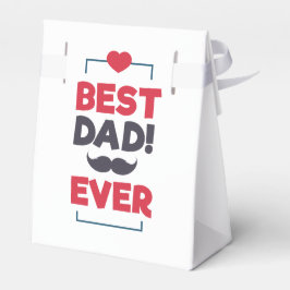 Caja Para Regalos Mejor Papá Feliz Día del Padre | Favor Box