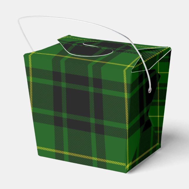 Caja Para Regalos Melocotonería tartan de MacArthur (Reverso)
