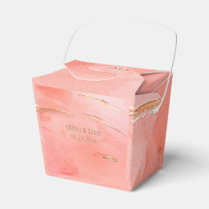 Caja Para Regalos Melón de Melón de color dorado Nombre abstracto Bo