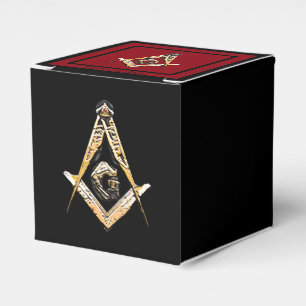Caja Para Regalos Mentes masónicas (amarillentas)