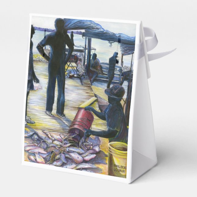 Caja Para Regalos Menú de hoy, Harbour Island (Reverso)